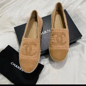 Chanel Tweed Espadrilles